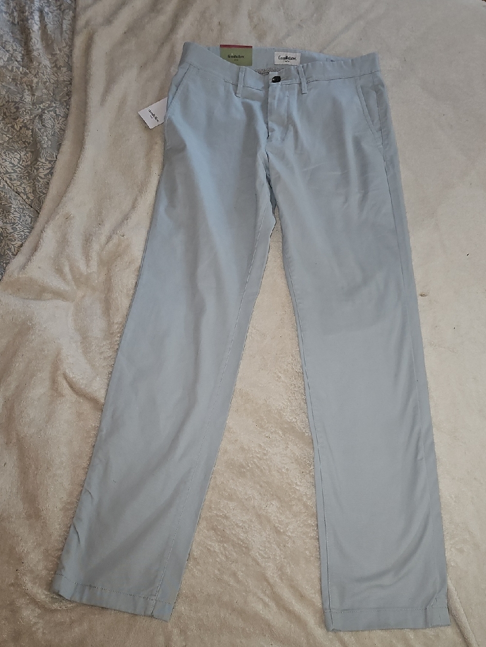 Goodfellow Slim Chino Masonry Gray Hennepin Pants Size 30x32 New